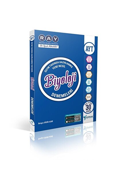 Toprak Yayıncılık Ayt Biyoloji Deneme Kitabı