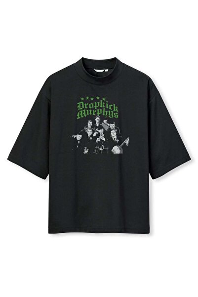 buzagi tasarım ürünleri Dropkick Murphys Digital Print Oversize Black Unisex ...