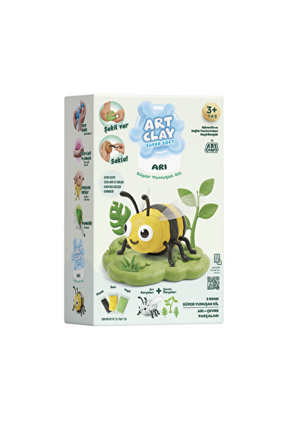 Art Craft Arı - Art Clay Minik Canlılar Süper Hafif Kil