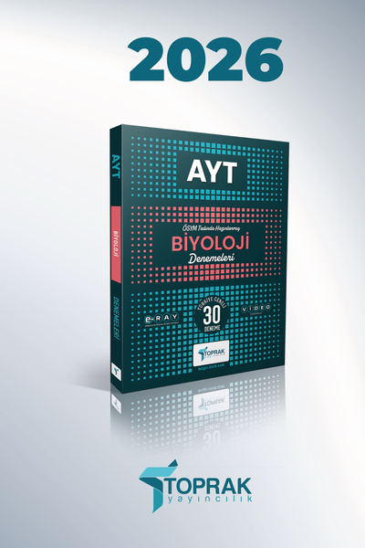 Toprak Yayıncılık AYT BİYOLOJİ DENEME KİTABI