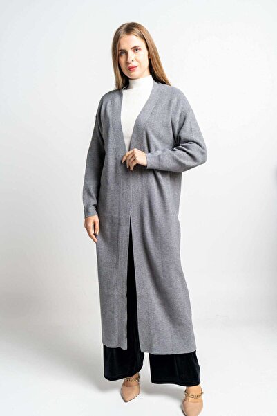 Nichii Plain Cardigan with Long Sleeves