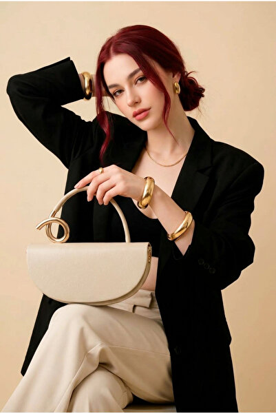 Çanta Trend Βραδινό φόρεμα Sakura Model Gold Special Occasion Με λεπτομέρεια ...