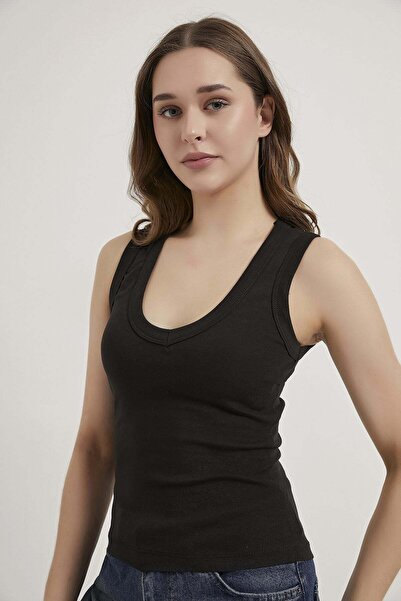 Arma Life Armalife 6777 V-Neck Sleeveless Women's Bodysuit
