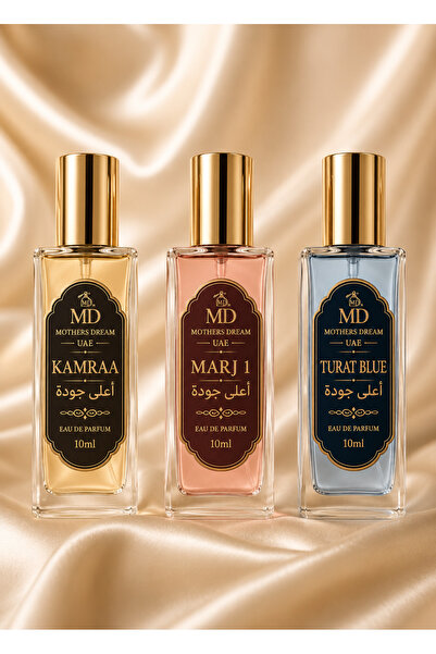 mothers dream UNISEX Luxury Pocket & Travel Perfume Collection (3 × 10ml) 12H...