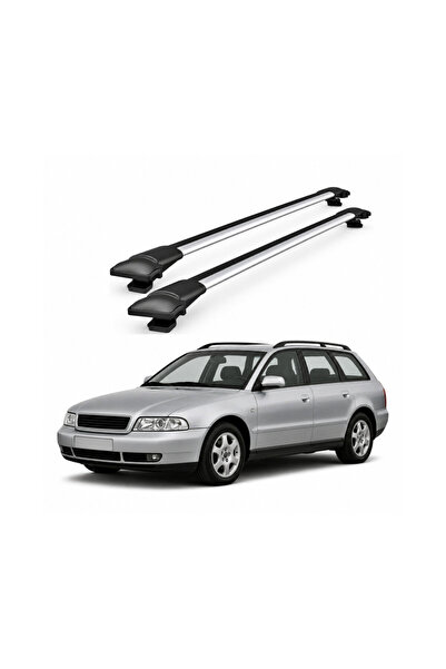 ART Bare portbagaj transversale auto aluminiu compatibile Audi A4 Avant (B5) ...