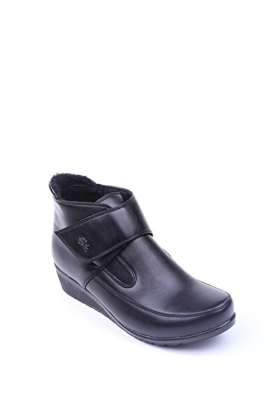EDİK 304 Thermo Sole Large Size (38-42) Μαύρες γυναικείες μητρικές μπότες