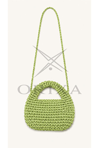 orixa Siena Straw Bag - Hand Knitted Bag - Paper String Bag - Daily Shoulder Bag