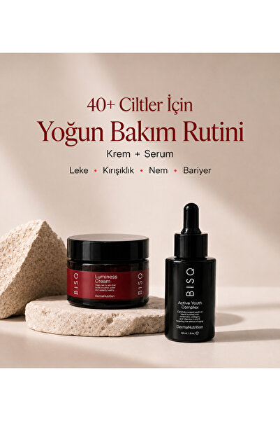 Bisque Active Youth Complex + Luminess Cream 2'li Set | Bariyer Güçlendirici ...