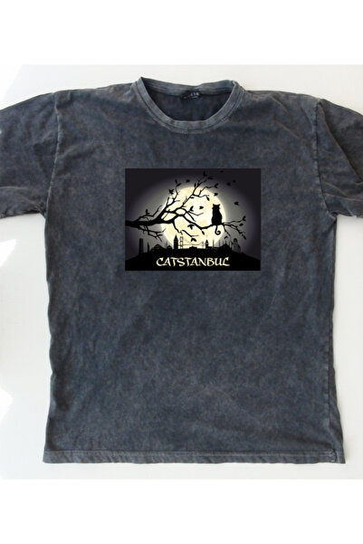 mAddog Catstanbul Ağaç Tshirt - (relax Fit) / 9xl / 8xl / 7xl / 6xl / 5xl / 4...