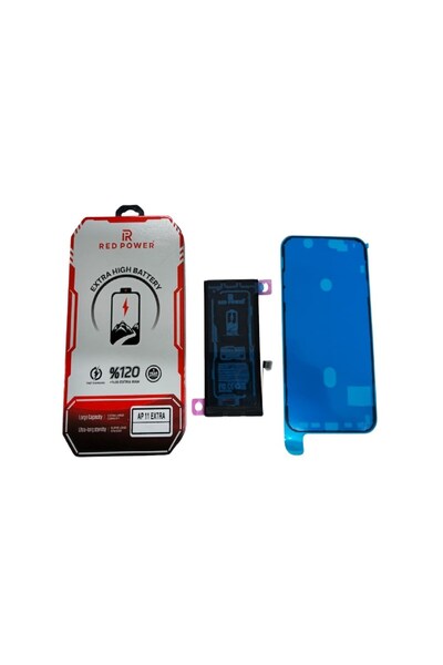 OEM Red Power İphone 11 Uyumlu Batarya Pil Güçlendirilmiş 3750mAh