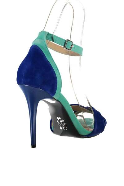 Fox Shoes Water Green/Sax Women's Heeled Shoes B922113802