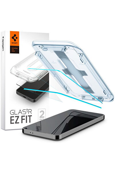 Spigen Folie pentru Samsung Galaxy S24 (set 2) - Glas.tR EZ FIT - Transparent