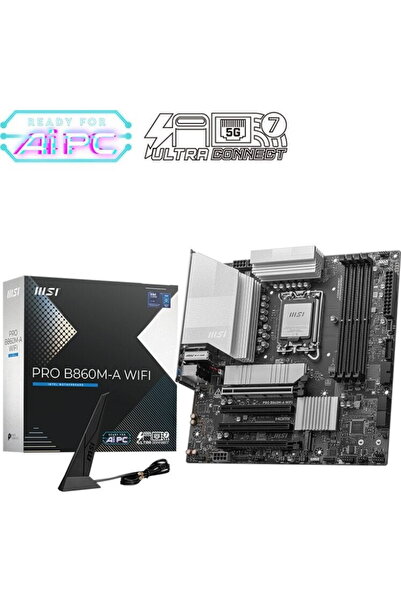 MSI PRO B860M-A WIFI, Intel B860, Socket 1851, mATX