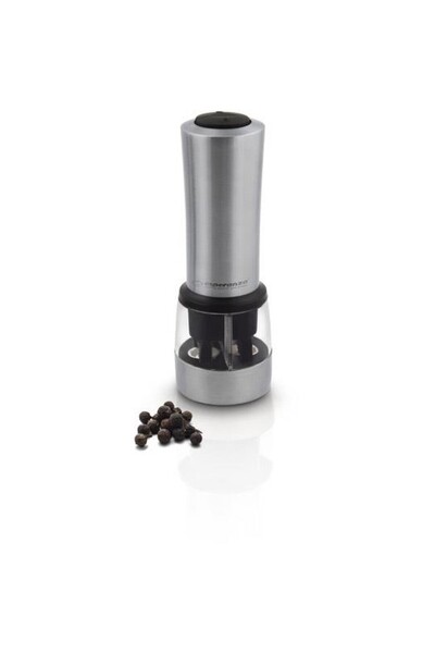 ESPERANZA EKP004 rasnita de piper 2 = 1 OÅ¢EL INOXIDABIL - CAYENNE (Negru/Arg...