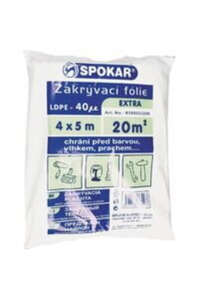 Spokar Folie de protectie pentru diverse suprafete SPOKAR, 4mx5m