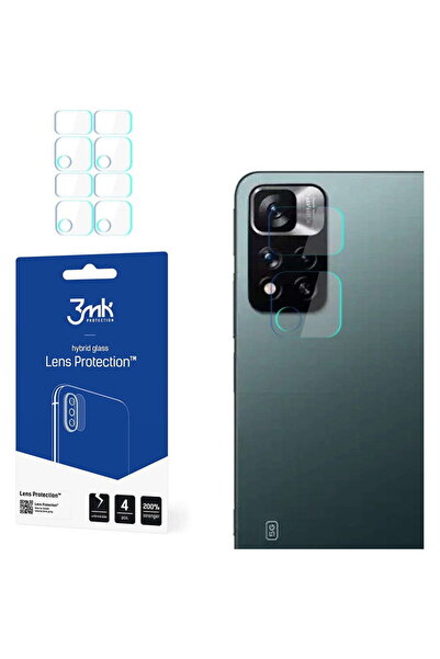 3MK 4x Sticlă pentru lentila camerei pentru Xiaomi Redmi Note 11 Pro 5G/ Pro ...