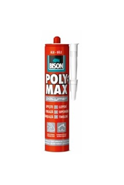 Bison Adeziv şi etanşeizant alb polimer 465g