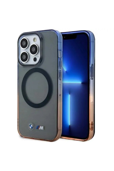 BMW Θήκη BMHMP14LHTGE iPhone 14 Pro 6.1 "   Γκρι σκληρή θήκη με διαβαθμι...
