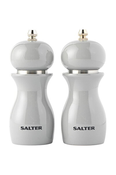 SALTER 7613 GYXR Gloss, Sare si Piper, Gri, 2 bucăți