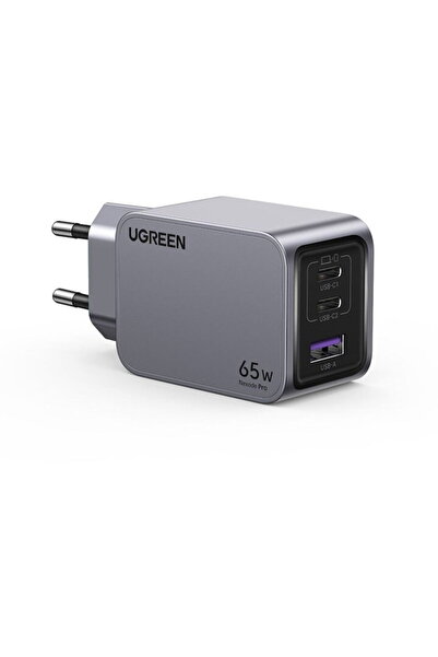 Ugreen 2x USB Tip-C, 1x Încărcător rapid USB GaN 65W + Cablu USB Tip-C la USB...