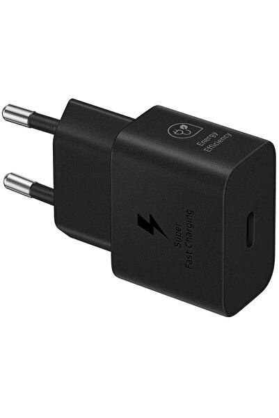 Samsung Incarcator Retea 25W, port USB Type-C, fara cablu, Negru