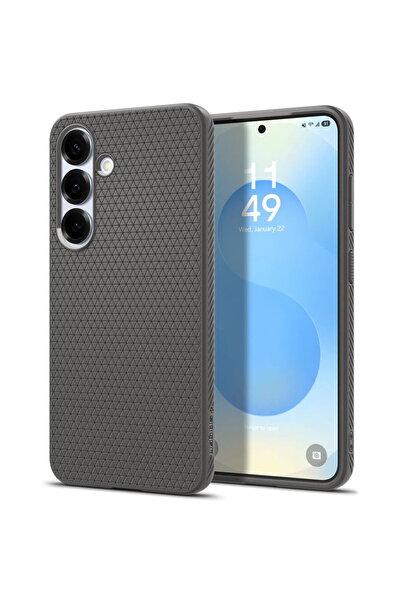 Spigen Калъф за Samsung Galaxy S25 - Liquid Air - Marble Grey