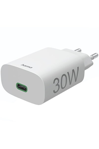 Hama USB, Power Delivery (PD) / Qualcomm®, 30 W, alb