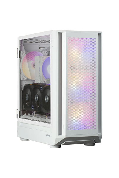 Zalman i6 Alb, ventilatoare RGB x4 T/G