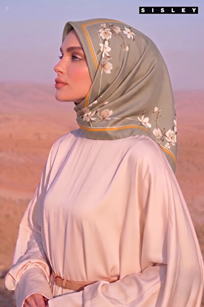 Sisley Silk Tivil Scarf-2024-90*90