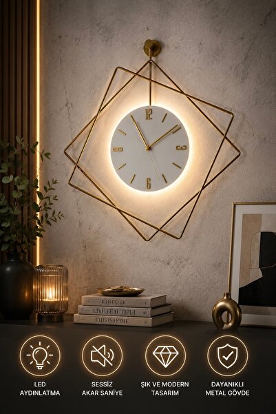 MetaQuartz Aksesuar Ferrero Kristal GOLD SERİSİ - (Pilli Led) - Quartz Mekami...