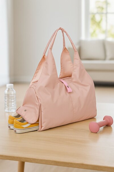 Ecrou Matte Carry Shoulder Bag Pink