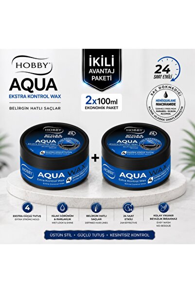 Hobby Style& Protect Aqua Wax 100 Ml 2 ADET
