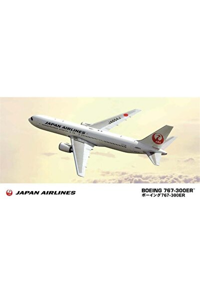 Hasegawa 13 10713 1/200 Ölçek, Boeing 767-300ER JAL, Yolcu Uçağı Plastik Mode...