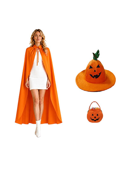 KOSTÜMCE Set za Halloween žurku sa bundevama za odrasle