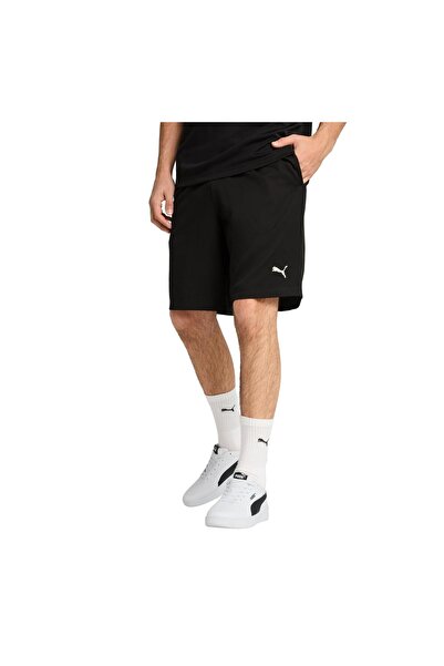 Puma 682604-01 Ess Υφαντά Σορτς Ανδρικά Σορτς και Κάπρι Μαύρα