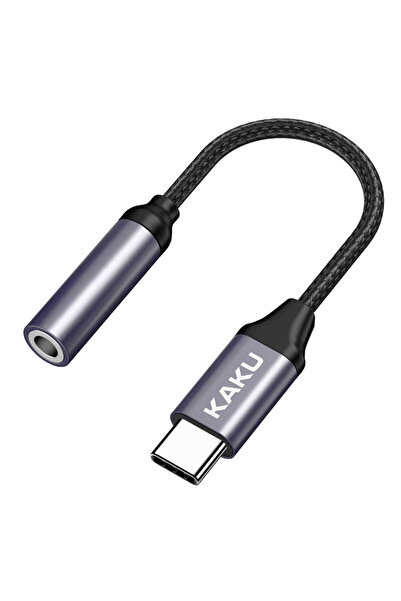KAKU Cablu adaptor, convertor audio - mufă jack de 3,5 mm la conector USB-C, ...