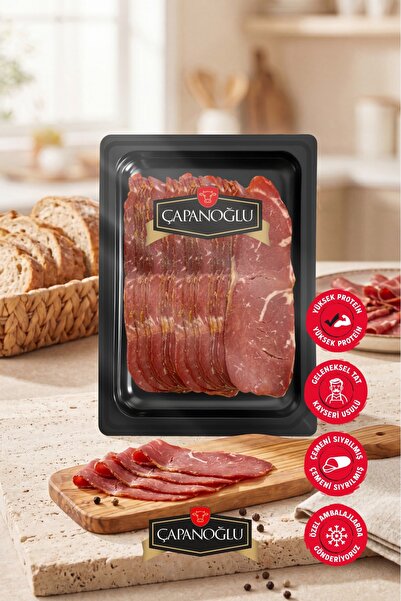 Çapanoğlu 250 Gr Özel Çemensiz Dana Biftek Pastırma Kayseri Usulü Geleneksel ...