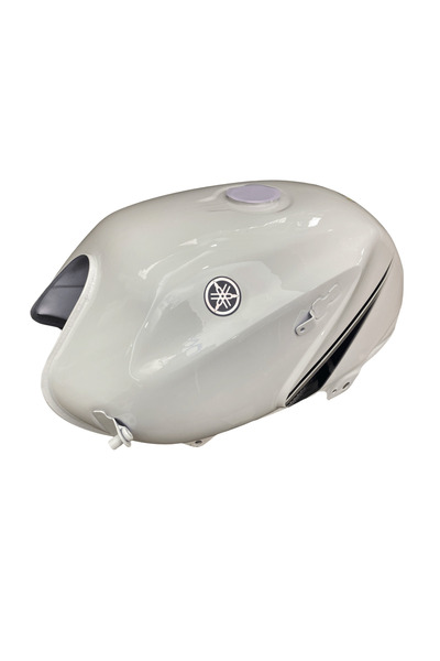 Yamaha YBR 125 K Beyaz Benzin Deposu