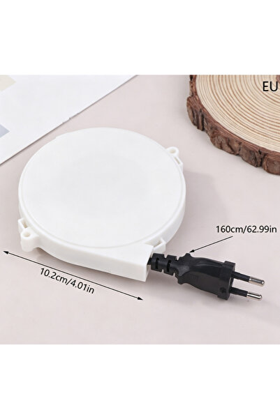 Choice A2 Efficient 220v Retractable Camping Power Reel Cable, US EU Compatib...
