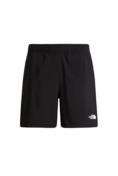 THE NORTH FACE F0A8BEQKT01-R M 24-7 Color Block Shorts Erkek Mayo Siyah