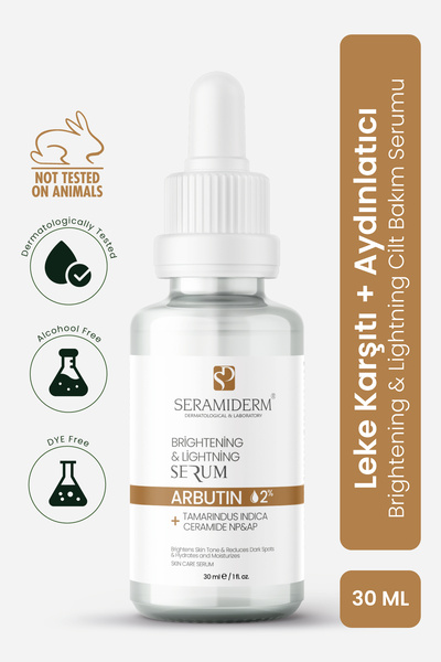 SERAMİDERM Dermatological & Laboratory Anti-Blemish and Brightening Arbutin S...
