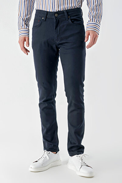 Morven Pantaloni de jeans pentru bărbați, albastru bleumarin, sezonier, din b...