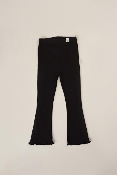 Mioma Kids Black Spanish Leg Leggings