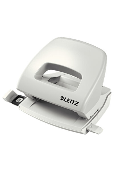 Leitz Perforator de plastic cu 2 găuri, 16 coli, culori asortate, gri