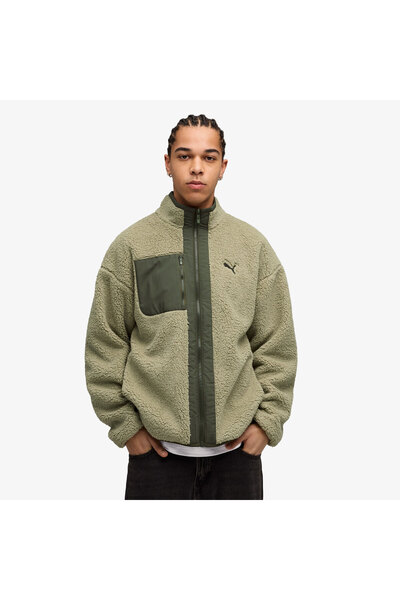 Puma Reversible Erkek Haki Ceket