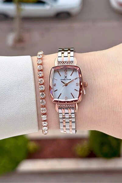 Daniel Klein Bakır Silver Renk 24 Ay Garantili 22 Mm Kadın Kol Saati