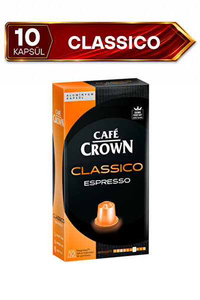 Cafe Crown Classico Kapsül Kahve Nespresso Uyumlu 10 Adet