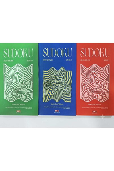 Bilge Kültür Sanat Cep Sudoku 3 Kitap Takım
