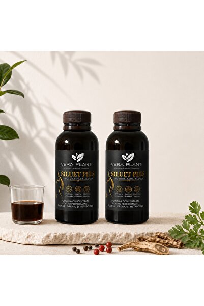 veraplant Vera Plant Siluet Plus, supliment alimentar lichid cu extracte vege...