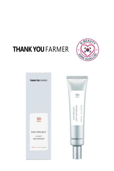 Thank You Farmer Sun Project Light Sun Hafif Dokulu Yarı Mat Güneş Kremi SPF5...